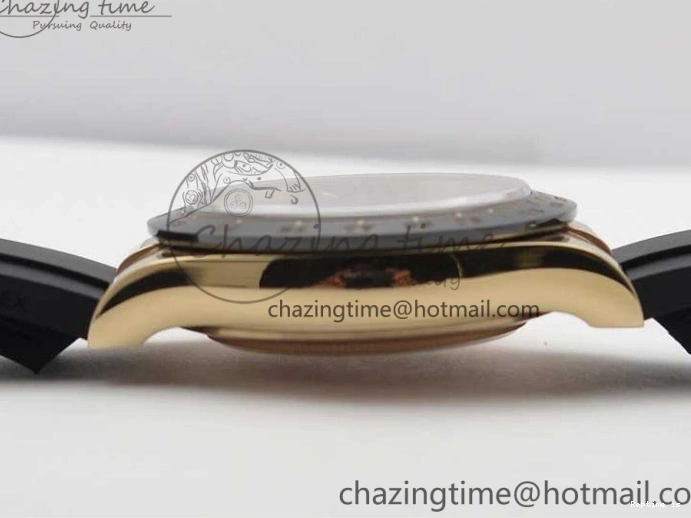 1224 Daytona 116515 Noob 1:1 Best Edition Chocolate Dial Lume Markers on Black Rubber Strap SA4130 (Free Extra Strap) V Stylish 2976